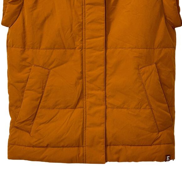 NEW Everlane The ReNew Vest Toasted Almond Women XXS Mock Neck Full Zip Pockets - Picture 9 of 14